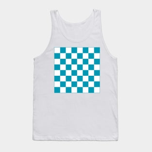 Checkered Pattern | Chessboard Pattern Tank Top